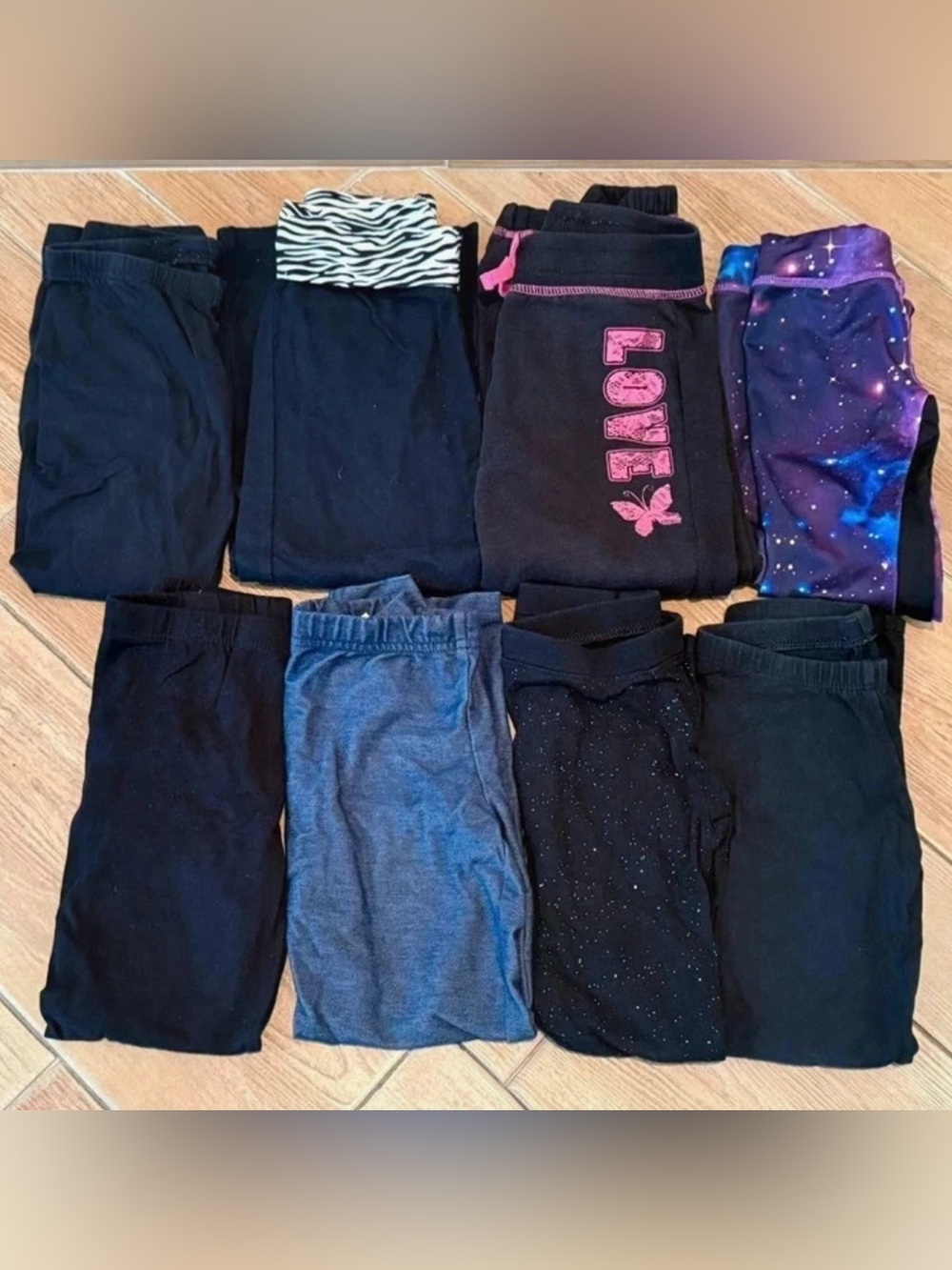 Girls Leggings and Sweatpants Bundle
